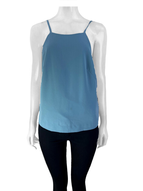 Blusa Olympiah Tecido Azul