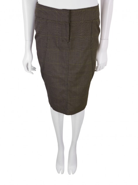 Saia H&M Midi Xadrez