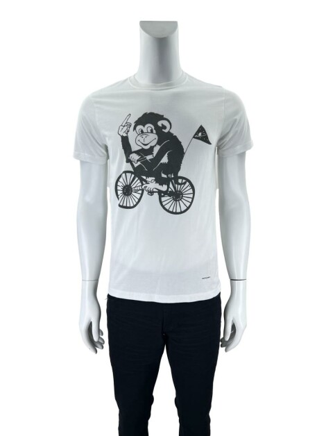 Blusa Paul Smith PS Estampada Branca
