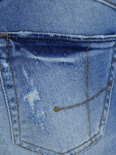 Calça Pinko Jeans Skinny Destroyed