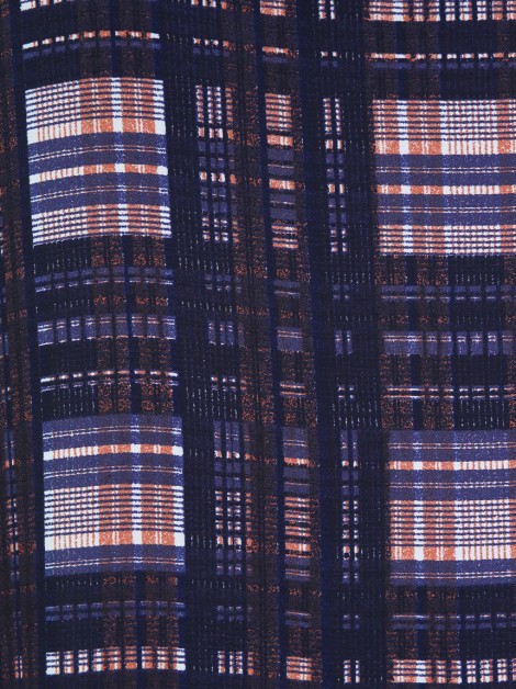 Vestido Cavendish Estampa Azul Marinho