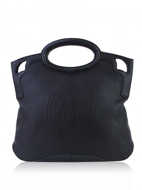 Bolsa Cartier Marcello de Cartier Foldover Preto
