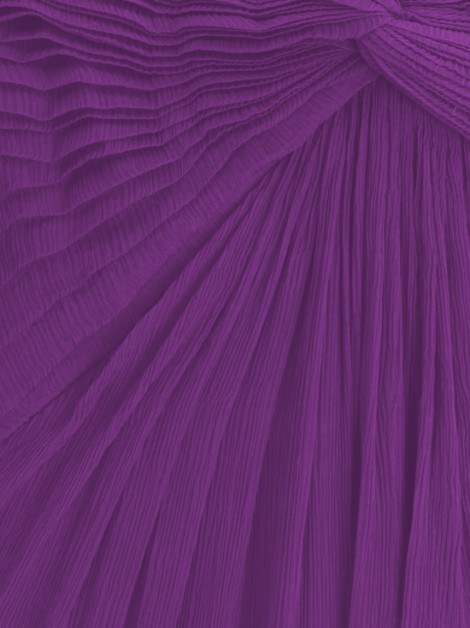 Vestido Tadashi Seda Roxo