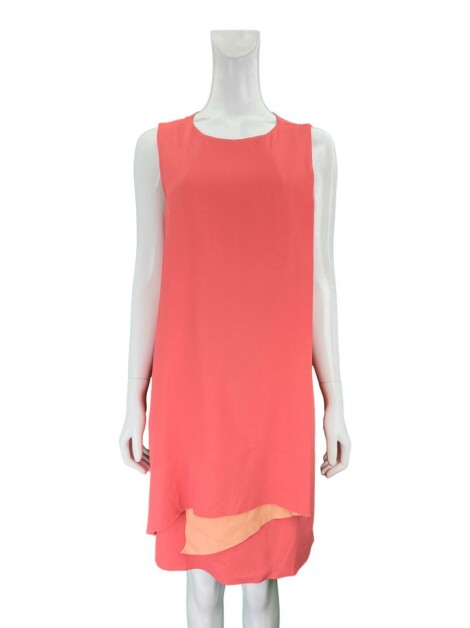 Vestido Sportmax Tecido Salmão