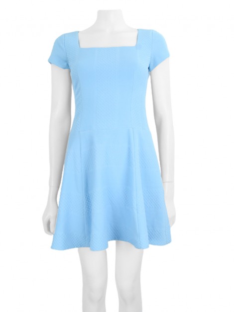 Vestido Nanette Lepore Tecido Azul