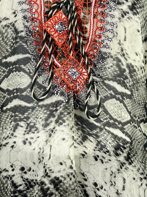 Blusa Taj by Sabrina Crippa Seda Estampada