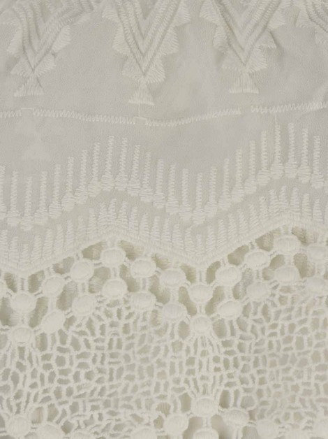 Blusa Kika Simonsen Bordado Branco