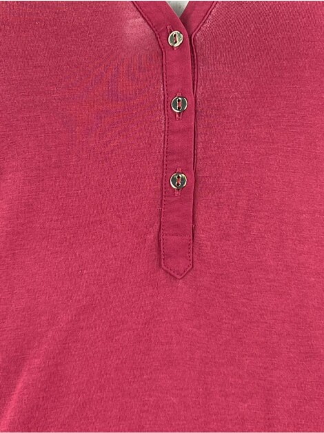 Blusa Massimo Dutti Malha Vinho