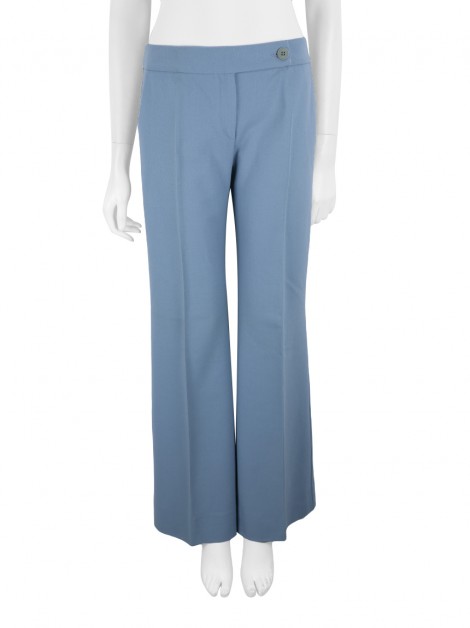 Calça Emporio Armani Lã Azul Claro
