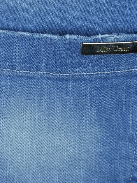 Shorts Miss Grant Jeans Azul Claro Infantil