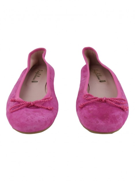 Sapatilha Pretty Ballerinas Rosario Suede Pink