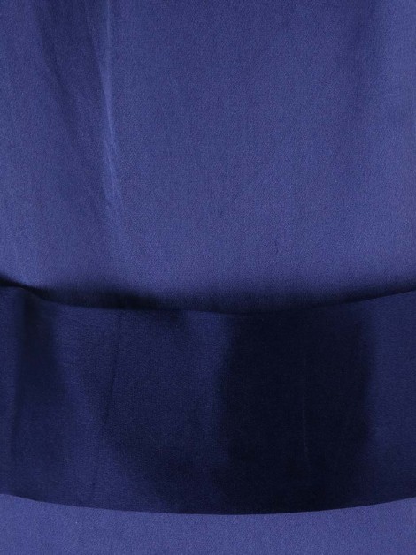 Vestido Adolfo Dominguez Seda Azul