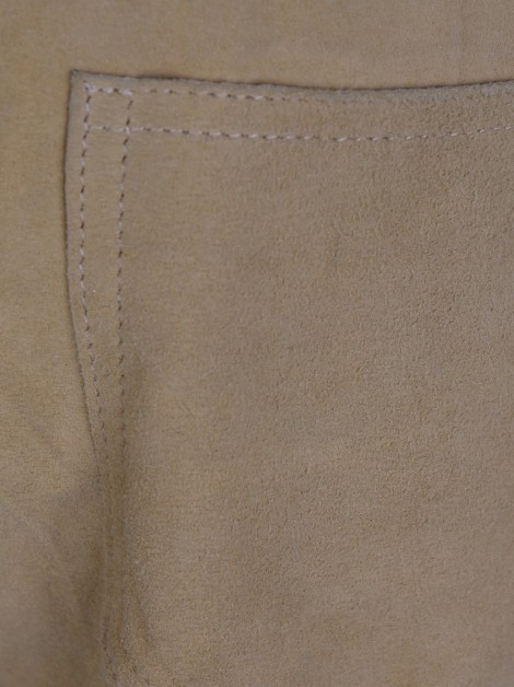 Shorts Magrella Camurça Bege