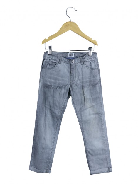 Calça Armani Junior Jeans Cinza