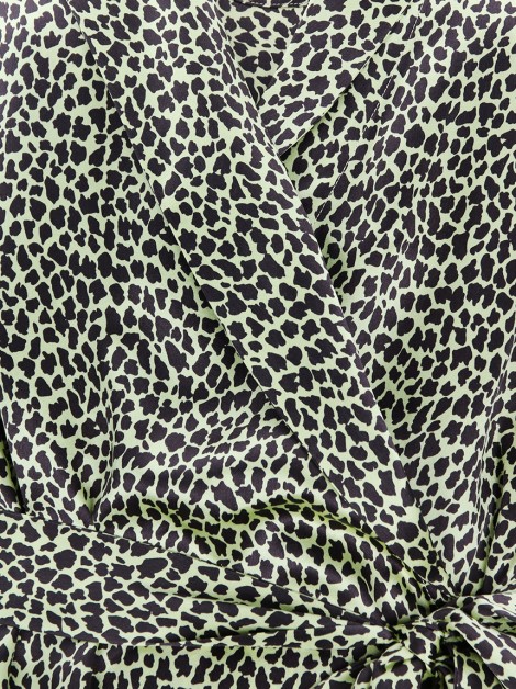 Conjunto La Perla Malizia Seda Animal Print
