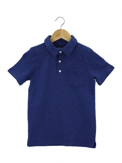 Camisa Carter's Infantil Mescla Azul