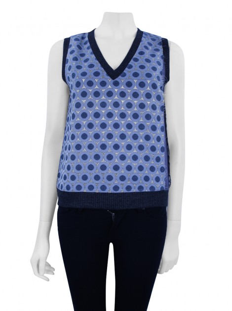 Blusa Maria Garcia Jacquard Metal