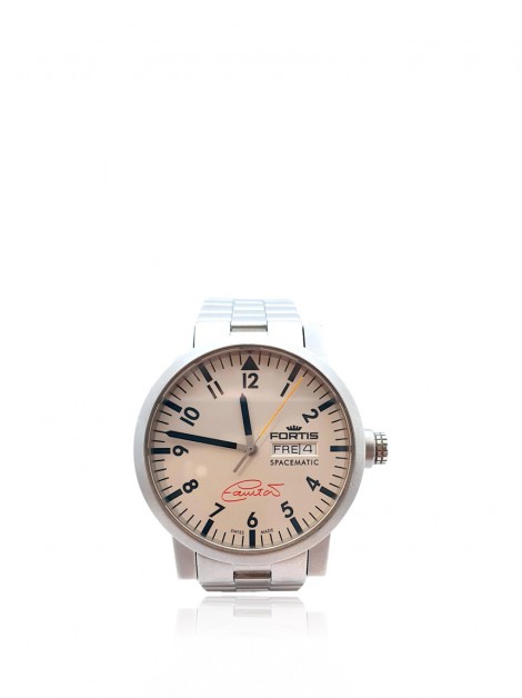 Relógio Fortis Spacematic Swiss Edição Limitada Automático Prateado
