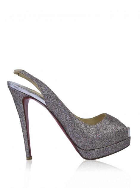 Sapato Christian Louboutin Glitter Multicolor