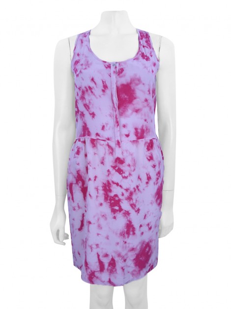 Vestido Super Suite Seventy Seven Tie Dye Rosa
