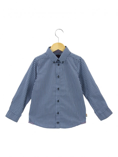Camisa Paul Smith Junior Tecido Xadrez Infantil
