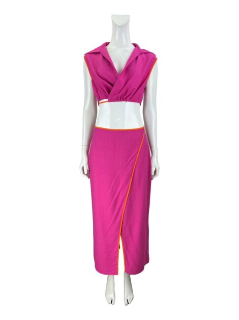 Conjunto Skunk Tecido Rosa