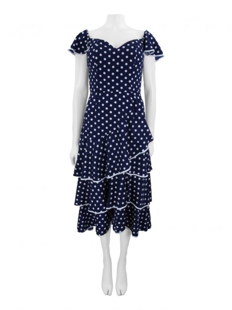 Vestido Isabella Narchi Azul Poás