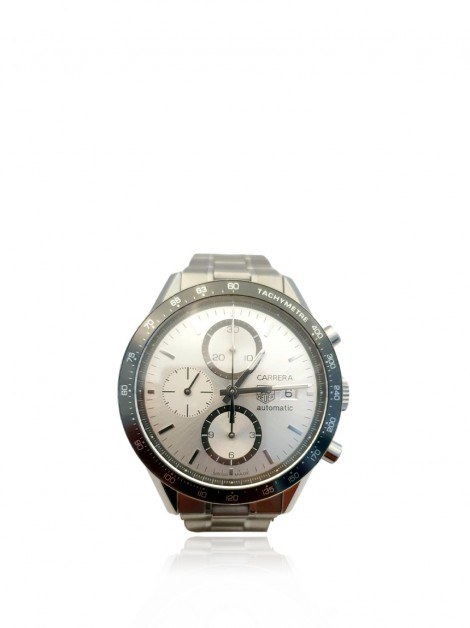 Relógio Tag Heuer Carrera Chrono Automático Prateado