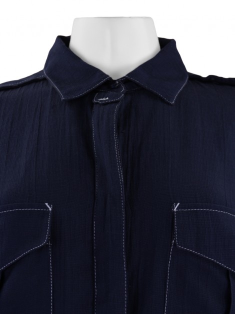 Camisa Adolfo Dominguez Contorno Branco
