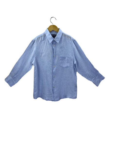 Camisa Vilebrequin Linho Azul