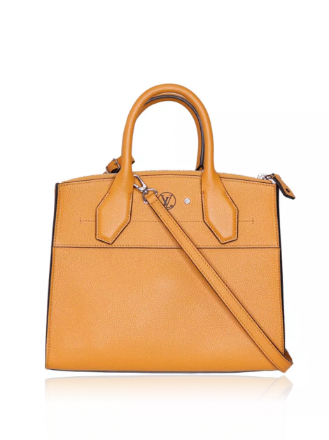 Bolsa com Alça Louis Vuitton City Steamer PM Amarela