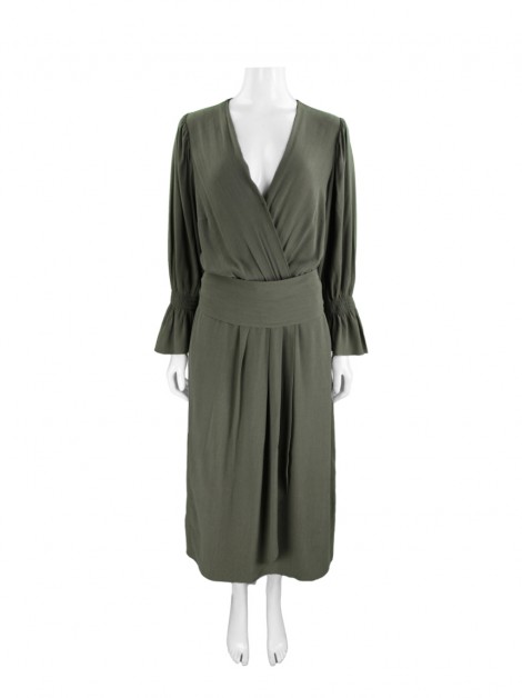 Vestido Skunk Longo Verde