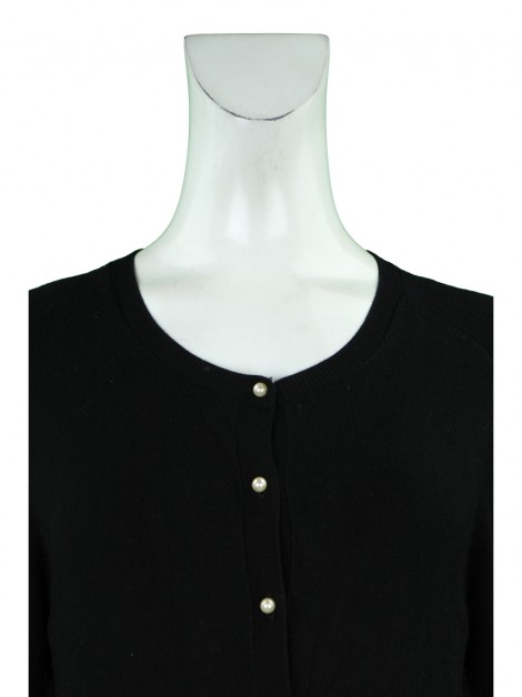 Casaco Philosophy Cardigan Preto