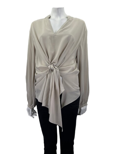Blusa Alcaçuz Seda Cinza