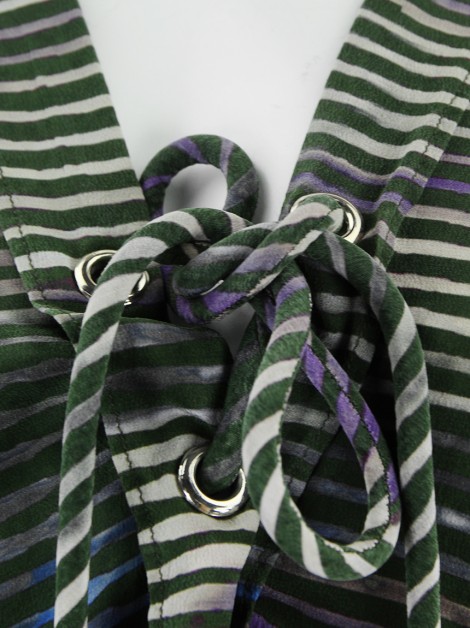 Blusa Iro Almie Seda Listrada