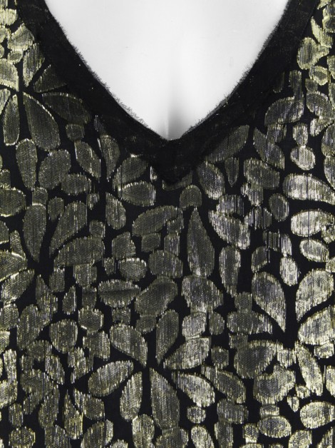 Blusa Rapsodia Dourada Preta