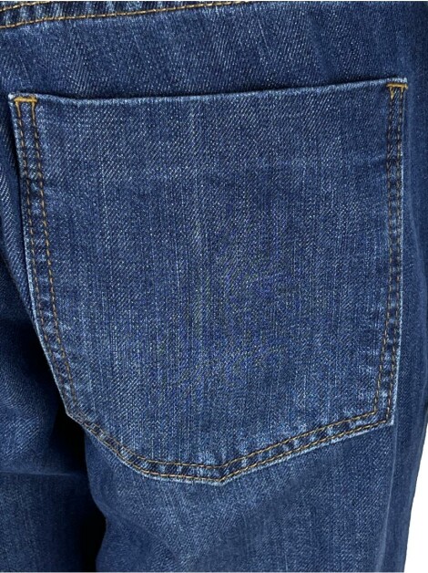 Calça Mixed Pantacourt Jeans