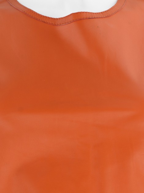 Blusa Patricia Viera Couro Laranja