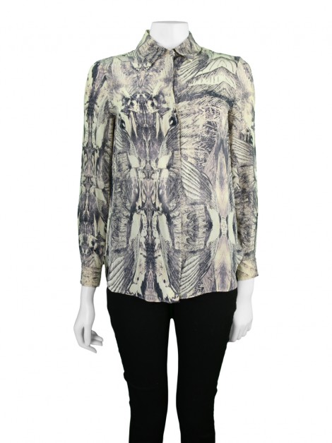 Camisa Haute Hippie Seda Estampado