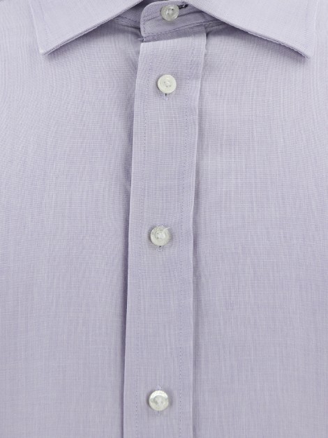 Camisa Rochas Algodão Lilás Masculina