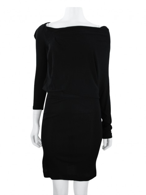 Vestido Joseph Tecido Preto