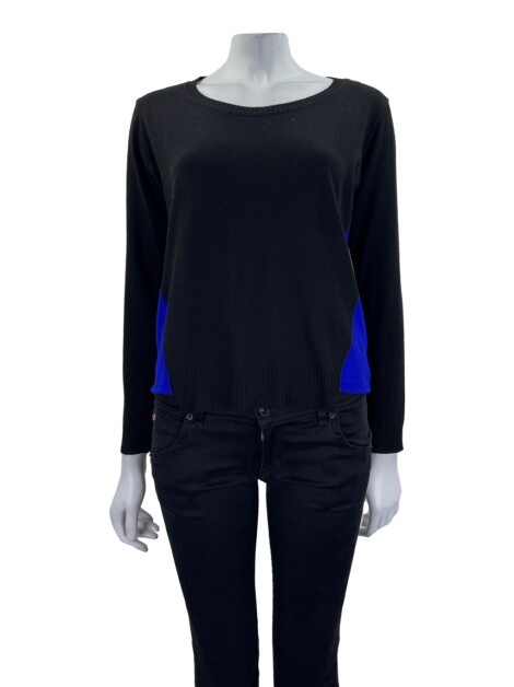 Blusa CAOS Tricô Bicolor