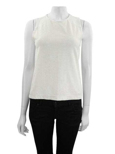 Blusa Pusco Mescla Off-White