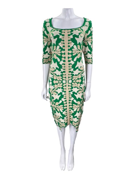Vestido Gig Estampado Verde