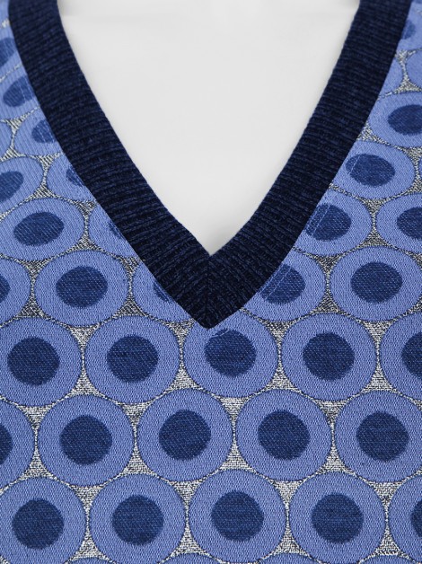 Blusa Maria Garcia Jacquard Metal
