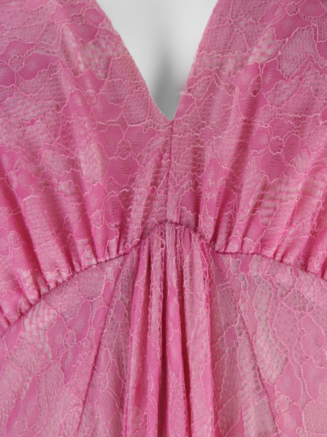 Vestido de Festa M & Guia Renda Rosa