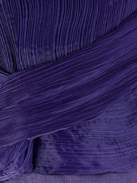 Vestido Alberta Ferretti Seda Roxo