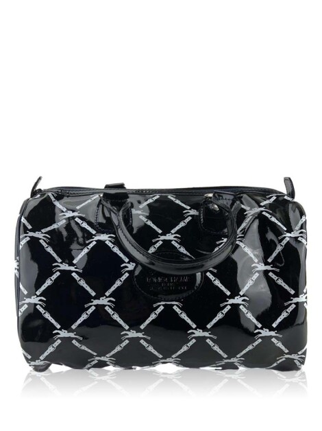 Bolsa Longchamp Boston Bag Verniz Preta