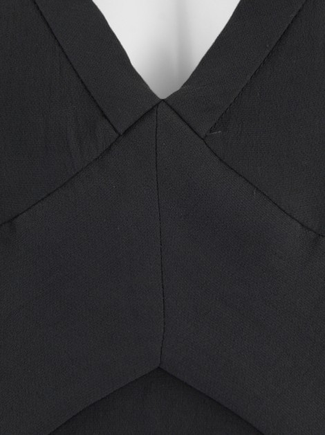 Blusa Iro Tecido Cinza Chumbo