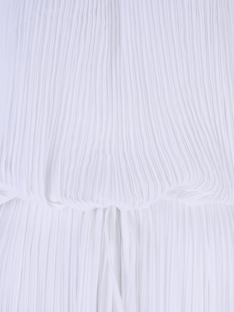Vestido Le Noah Plissado Branco